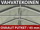 Autoteltta PRO 3,6x7,2x2,68m PE, Harmaa