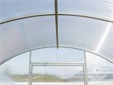 Gewächshaus Polycarbonat TITAN Arch+ 60, 18m², 3x6 m, Silber