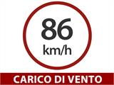 Serra in Policarbonato, Strong 24m², 3x8m, Argento