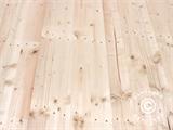 Plancher en bois pour tente de réception, 150x50x2,2cm, pin, 0,75 m²