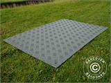 Plancher de réception et protection de sol dalle, 4,5 m², 150x300x1cm, gris, 40 pcs