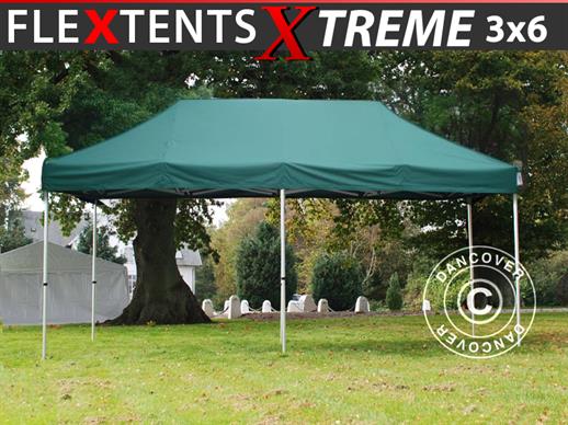 Carpa plegable FleXtents Xtreme 50 3x6m Verde