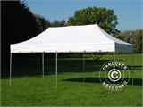 Vouwtent/Easy up tent FleXtents PRO "Peaked" 3x6m Wit