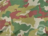 Tenda Dobrável FleXtents PRO 4x6m Camuflagem/Militar, incl. 8 paredes laterais