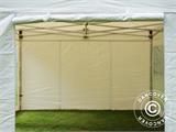 Tente Pliante FleXtents Xtreme 50 Heavy Duty 4x6m Blanc, avec 8 cotés