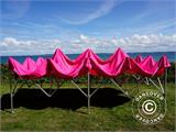 Vouwtent/Easy up tent FleXtents PRO 3x6m Roze