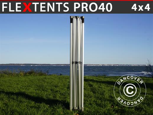 Aluminiumsramme til quick-up teltet FleXtents PRO 4x4m, 40mm