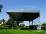 Pop up gazebo FleXtents Xtreme 50 4x8 m Grey, incl. 6 sidewalls