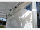 Gazebo pieghevole FleXtents Xtreme 50 3x3m Bianco, Ignifugo, inclusi 4 fianchi