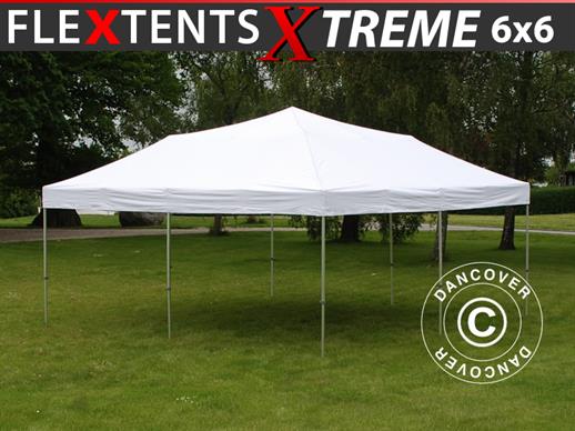 Quick-up telt FleXtents Xtreme 50 6x6m Hvit