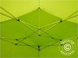 Faltzelt FleXtents PRO 3x3m Neongelb/grün, mit 4 Seitenwänden
