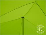 Gazebo pieghevole FleXtents PRO 4x4m Giallo Fluo/Verde
