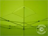 Foldetelt FleXtents PRO 4x4m Neongul/grøn, inkl. 4 sider