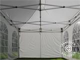 Vouwtent/Easy up tent FleXtents PRO Vintage Style 3x6m Wit, inkl. 6 Zijwanden