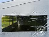 Tente pliante FleXtents PRO Trapezo 3x6m Gris, avec 4 cotés
