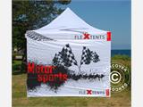 Vouwtent/Easy up tent FleXtents Xtreme 50 Racing 3x3m, Limited edition