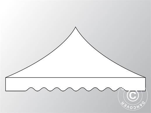 Dachplane für Faltzelt FleXtents PRO "Wave" 3x6m, Weiß
