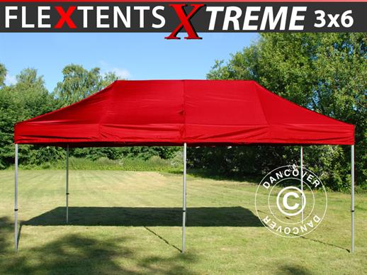 Quick-up telt FleXtents Xtreme 50 3x6m Rød