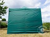 Namiot Ekspresowy FleXtents PRO 3x3m Zielony, mq 4 ściany boczne
