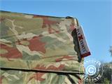 Tenda Dobrável FleXtents PRO 4x4m Camuflagem/Militar, incl. 4 paredes laterais
