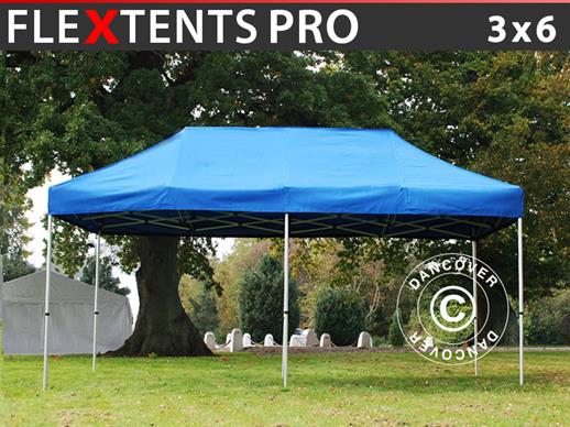 Snabbtält FleXtents PRO 3x6m Blå