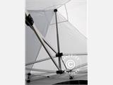 Vouwtent/Easy up tent FleXtents PRO "Arched" 3x6m Wit, inkl. 6 Zijwanden