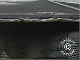Tente pliante FleXtents Basic v.3, 3x6m Noir, avec 4 cotés