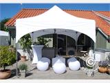Vouwtent/Easy up tent FleXtents PRO Steel "Arched" 3x3m Wit