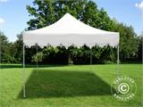 Vouwtent/Easy up tent FleXtents PRO Steel "Morocco" 3x3m Wit