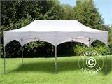 Vouwtent/Easy up tent FleXtents PRO Steel "Arched" 3x6m Wit
