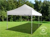 Vouwtent/Easy up tent FleXtents PRO Steel "Peaked" 3x6m Wit