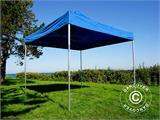 Vouwtent/Easy up tent FleXtents PRO Steel 3x3m Blauw