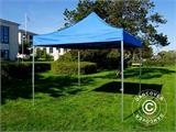 Vouwtent/Easy up tent FleXtents PRO Steel 3x3m Blauw