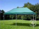 Vouwtent/Easy up tent FleXtents PRO Steel 4x8m Groen
