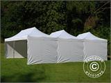 Namiot ekspresowy FleXtents® Steel 9x6m Biały, 8 ścian bocznych w komplecie