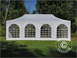 Namiot ekspresowy FleXtents® Steel 12x8m Biały, 8 ścian bocznych w komplecie