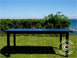 Tavolo da giardino allungabile Key West, 180/240x95x76cm, Nero