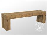 Wooden bench, 0.364x1.6x0.45 m, Natural