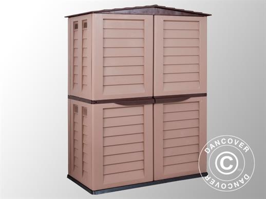 Garden Shed, 151x83x198 cm, Mocha/Brown ONLY 1 PC. LEFT