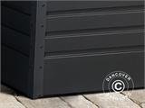 Box porta attrezzi da giardino 400L, 0,62x1,32x0,62m ProShed®, Antracite