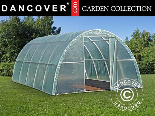 Polytunnel Greenhouse 140, 3x10x1.9 m, 30 m², Transparent