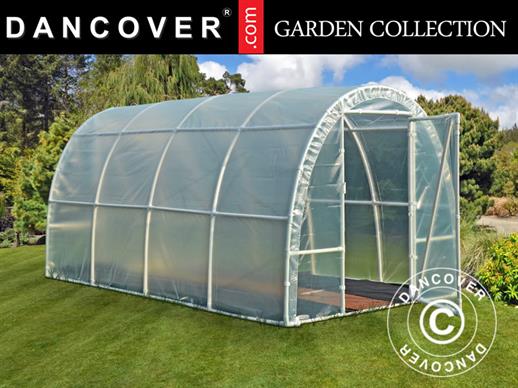 Polytunnel Greenhouse 140, 2.2x4x1.9 m, 8.8 m², Transparent