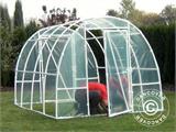 Polytunnel Greenhouse 130, 2.2x4x1.9 m, 8.8 m², Transparent