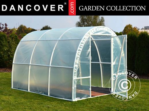 Polytunnel Greenhouse 140, 2.2x5x1.9 m, 11 m², Transparent