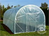 Polytunnel Greenhouse 120, 3x6x2.4 m, 18 m², Transparent