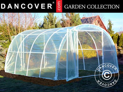 Polytunnel Greenhouse 130, 3x4x2.1 m, 12 m², Transparent