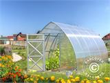 Greenhouse Polycarbonate, Arrow 5.2 m², 2.6x2 m, Silver