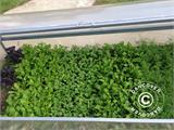 Mini växthus Drivbänk LOTOS 1,87m², 0,89x2,10x0,80m, Silver