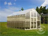 Greenhouse polycarbonate TITAN Classic 480, 9.7 m², 2.35x4.12 m, Silver