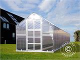 Greenhouse polycarbonate TITAN Classic 480, 28.5 m², 2.35x12.12 m, Silver